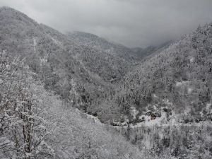 Kar Yağışı Sonrası Kartpostallık Görüntüler