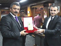 Rize'de kaymakama veda yemeği