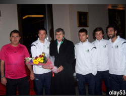 Yüce'den Hoşgeldin Ziyareti