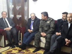 Milli Güreşçinin Ailesine Taziye Ziyareti