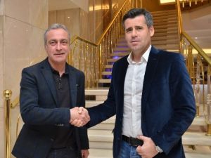 Derbi Öncesi Eroğlu Ve Özen Buluştu