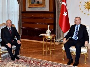 Uyuşmazlık Mahkemesi Başkanı Özgüldür Beştepe’de