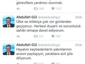 Abdullah Gül, İstiklal’deki Terör Saldırısını Lanetledi