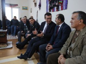 Taşçı’yı Köy Konağında Ağırladılar