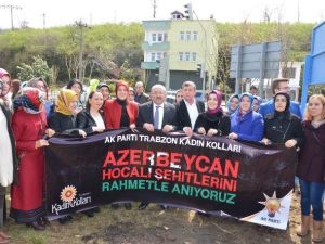Trabzon’da Hocalı Katliamı Ve Şehitler Anısına Hatıra Ormanı Oluşturuldu