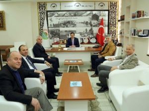 Samsunspor’dan Başkan Tok’a Teşekkür Ziyareti