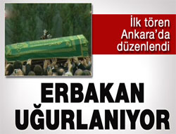 Erbakan son yolculuğuna uğurlanıyor