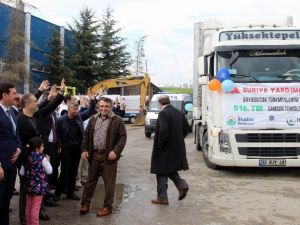İlkadım Belediyesi’nden Bayır Bucak’a 5 Tır Dolusu Yardım