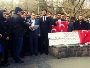Ak Partili Gençler Teröre Karşı Bir Araya Geldi