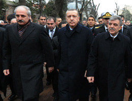 Erbakan'ın cenazesinde sır buluşma