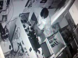 Hırsızın Rahatlığı Şaşkına Çevirdi