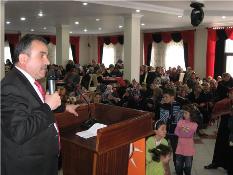Bayanlardan Minder'e destek