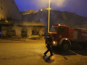 Bayburt’ta Yangın