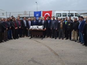 İnegöllü Çiftçiye Tohum Desteği