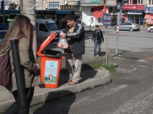 Trabzon’da Bayat Ekmekler Hayvanlara Yem Olacak