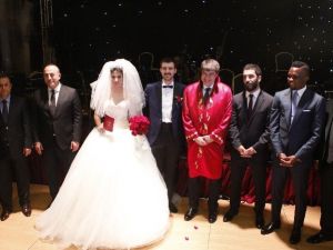 Barcelonalı Arda Antalya’da Nikah Şahidi Oldu