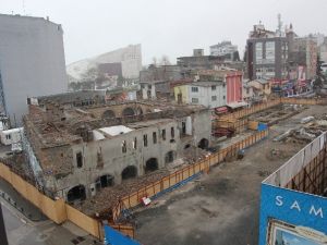 Saathane’de Restorasyon Çalışmaları Başladı