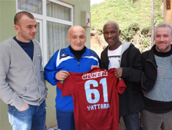 Trabzonlu Futbolcular Rize'de
