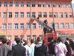 METEM'den yangın tatbikatı