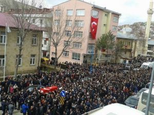 Bayburtlu Şehit Astsubay Üst Çavuş Türkoğlu, Doğum Gününde, Son Yolculuğuna Uğurlandı