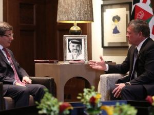 Davutoğlu Ürdün Kralı Abdullah’la Görüştü