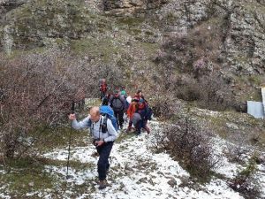 Gümüşhane Ve Trabzonlu Dağcılardan Ortak Yürüyüş