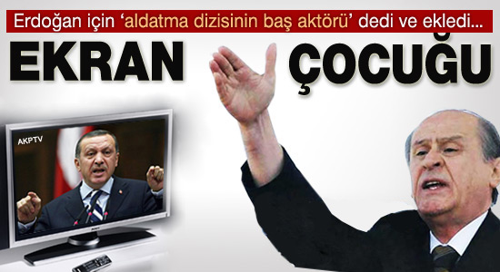 Erdoğan için "aldatma dizisinin baş aktörü" dedi ve ekledi... EKRAN ÇOCUĞU