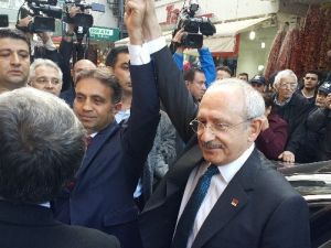 Kemal Kılıçdaroğlu Saldırıya Uğrayan İl Başkanını Ziyaret Etti