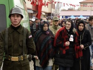 Şehit Üsteğmen Erdem Keskin’in Cenazesi Baba Ocağında