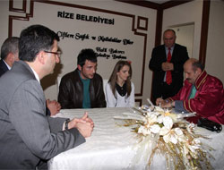 Başkan Personelinin Nikâhını Kıydı