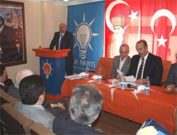 İlçe başkanı vekil aday adaylarına seslendi "Maratondasınız"