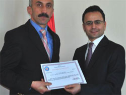 Emeği geçenlere teşekkür belgesi