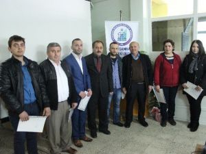 Mesleki Eğitim Merkezi’nde Belge Töreni