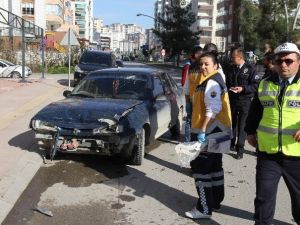 Samsun’da Trafik Kazası: 1 Yaralı