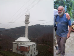 Rize'de Minareden Düşerek Öldü