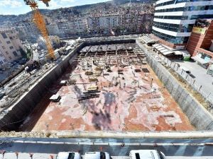 Kastamonu’da Otopark Projesi İnşaatı Devam Ediyor