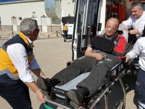Tatbikatta Yaralanan Astsubay, Helikopterle Hastaneye Kaldırıldı