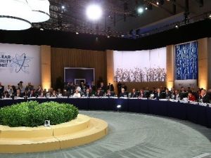 Cumhurbaşkanı Erdoğan, Nükleer Güvenlik Zirvesi Çalışma Yemeğine Katıldı