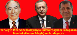 Türkeş'in Rize Vasiyeti Özdağ'a Adaylığını Erdoğan'ın Memleketinde Açıklatacak