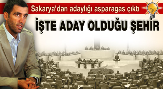 Hakan Şükür Sakarya'dan aday değil