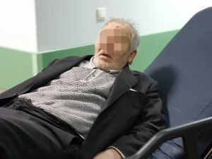 Dere Kenarında Yaralı Bulunan Yaşlı Adam Hastaneye Kaldırıldı