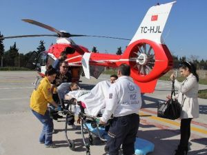 Ambulans Helikopter Kalp Hastası İçin Havalandı