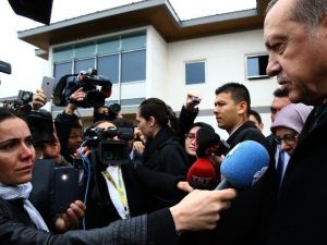Cumhurbaşkanı Erdoğan Azeri Televizyonuna Konuştu