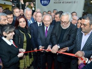 Kılıçdaroğlu, Şişli’de Nazım Hikmet Kültür Ve Sanat Evi Açılışına Katıldı