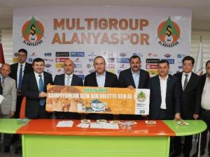 Multigroup Alanyaspor’dan Şampiyonluk Piyangosu