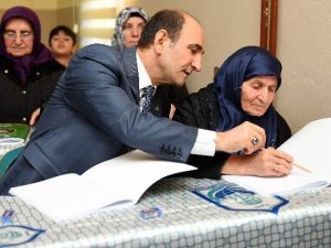 İlk Ders Başkan Edebali’den