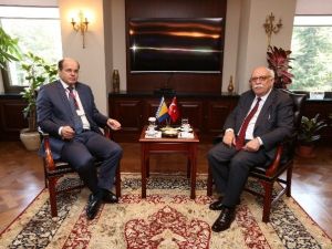 Bakan Avcı, Bosna Hersek Sivil İşler Bakanı Osmanovic İle Biraraya Geldi