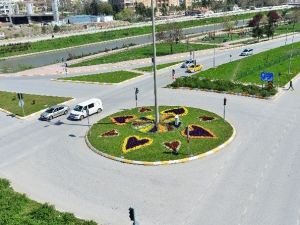 Tokat 150 Bin Çeşit Çiçekle Donatıldı