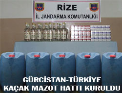 Rize'nin Akaryakıtı Gürcistan'dan!