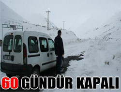Rize'de 60 Gündür Kapalı Yol